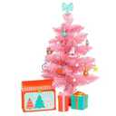 Glitter Girls – Winter Tree Playset – 27pcs Deluxe Decorating Set – Working S...