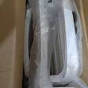 Wild Wolf Outfitters Outdoor Folding Lounge Chair - Adjustable Lightweight Chaise Pool Chairs - Plastic Chairs for Patio, Lawn, Deck or Beach- Outdoor Furniture - White, Chaise Lounge Outdoor