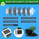 MMFILTER PAULTRA2 Air Filter Replacement Compatible with Frigidaire Pure Air Ultra II, Pureair Ultra 2, Electrolux 5303918847, 242047805, 6-PACK