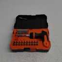 Universal Socket Tool Set, Stocking Stuffers for Men Gifts for Men,Ratcheting Screwdriver T-Handle kit with Power Drill Adapter, Christmas Tool Gifts for Husband,Him, Women, Boyfriend,Dad,Handyman