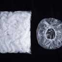 100 Plastic Large Bowl Covers - 20 Inch Elastic Reusable, Large Bowl Covers For Bread Proofing, Multi-Purpose Kitchen Outdoor Must-Have