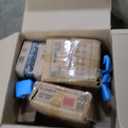 Fitvids Rubber Coated Hex Dumbbell Set with Storage Rack, 100 LB Hand Weight Set with Anti-Slip Grip for Home Gym