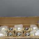 20 Pcs Christmas Ball Ornaments 4 Inch UV Resistant and Waterproof Shatterproof Shiny Plastic Christmas Tree Hanging Ornaments Decoration for Indoor Outdoor Holiday Party(Glossy White)