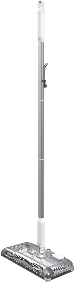 BLACK+DECKER Carpet Sweeper 50 Minute Lithium Floor Sweeper, Multi-Surface Use, Easy One Hand Cleaning, Self Standing, Charger Included (HFS115J10)