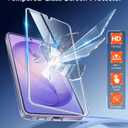 FNTCASE for Samsung Galaxy S26-Ultra Case: Clear Magnetic Phone Cases with Screen Protector Compatible with Magsafe Slim Anti Yellowing Rugged Protective Transparent Cell Phone Cover (Clear)