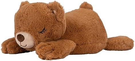Brown Sleeping Plush - 14-Inch Weighted Sleeping Plush Teddy Bear
