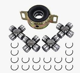 04371-30020 DriveShaft 4X U-Joints & Center Support Bearing Compatible with 1995-2004 Toyota Tacoma 4WD Replaces 04371-30041, 04371-35020, 04371-35030, 04371-35051, 04371-60060, 04371-60070