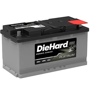 95 AmpHr AGM Sealed Battery, DieHard Platinum Group Size H8