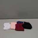 Knowyou Womens Underwear Cotton Cheeky Panties for Women Cute Stretch Bikini Breathable Panties for Ladies 6Pack, Size L