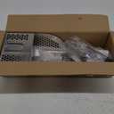 GADFISH Sand Scoop for Metal Detecting, Metal Detector Scoop, Stainless Steel Sand Sifter Shovel, Fast Sifter Shovel for Underwater Treasure Hunting (Stainless Steel)