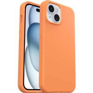 OtterBox iPhone 15, iPhone 14, and iPhone 13 (ONLY) Symmetry Series+ Case - Orange, Snaps to MagSafe, Ultra-Sleek, Raised Edges Protect Camera & Screen - Non-Retail Packaging