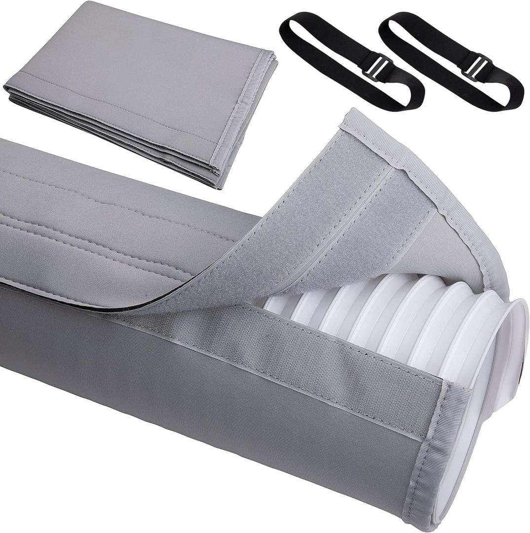 Air Conditioner Hose Cover Wrap - AC Hose Duct Vent Cover Sleeve Insulated Cover for Portable AC for 5" & 5.9" Diameter Exhaust Hoses Tube (1 PCS)