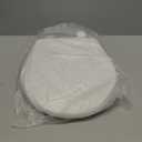 Mayfair Caswell Modern Slow Close Toilet Seat, Durable Plastic, Round, White