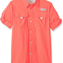 Columbia Boys' PFG Bahama Long Sleeve Shirt, XL