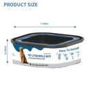 4 Pack Jumbo Square Refills Disposal Bags Refill Compatible with Pet Dogs Genie Dog Waste Disposal System Pails, Ultimate Odor Control Dog Poop Bags