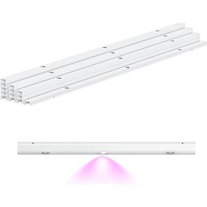 APPECK 13PCS Track Kit for Permanent Outdoor Lights C5111, 50ft, White
