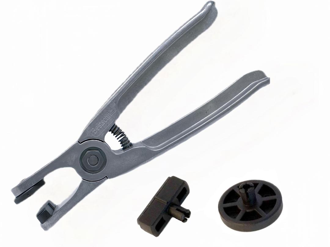 Bestschnitt Glass Cutting Pliers for BO700.0 Add one More Set Spare Pressure Plate and Bar