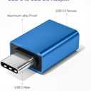 Basesailor USB C to USB Adapter 3Pack,USBC Male to USBA 3.0 Female OTG Adapter,Type C Thunderbolt 5 4 3 Converter for iPhone 17 17e 16 Max,MacBook Pro Air,Mac,iPad,Microsoft Surface,Samsung Galaxy S26