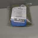 Awellife Farmhouse Shower Curtain Ruffle Linen Textured Boho Shower Curtain for Bathroom, Beige 72" W x 72" L