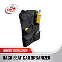 Turtle Wax Hanging Back Seat Car Organizer, Black