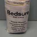 Bedsure GentleSoft Pink Throw Blanket for Couch - Mothers Gifts Day Birthday Gifts for Teen Girls Sister, Soft Cozy Cute Small Fleece Throw Blanket for Women, Coral Pink Room Home Decor, 50x60 Inches