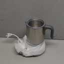 Maestri House Milk Frother, 4-in-1 Electric Milk Steamer and Frother, 16.9OZ 600W Smart Touch Control Hot and Cold Foam Maker, Memory Function for Latte, Cappuccinos, Warm Milk, Hot Chocolate Milk (White)