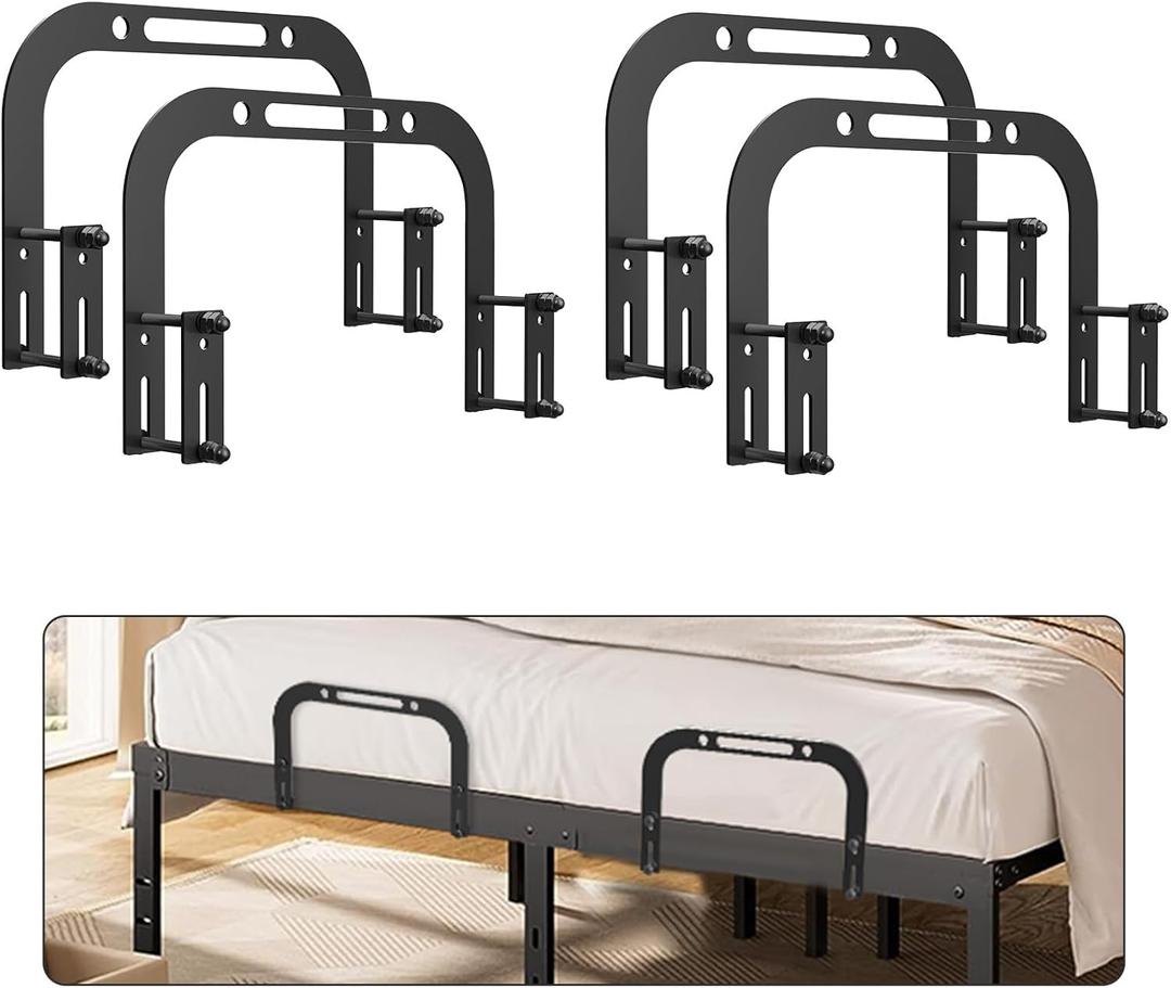 YUOROS Mattress Retainer Bar Keep Mattress Stopper from Sliding Slide Stopper to Prevent Sliding Holder in Place Gripper