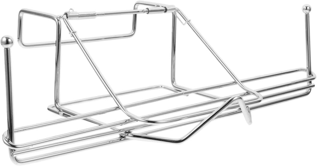 Grocery Bag Holder Stainless Steel Roll Dispenser for Supermarkets Portable Tear- for Easy Access to Grocery Bags Lightweight and Storage