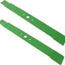 Lawn Mower Blade, Green, 2 Pack, Compatible with Greenworks 21 Inch
Replacement Part for MO40L03, MO48L4422, MO40L4413
50+ bought in past month