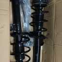 Front Struts Assembly Fit for Volkswagen Jetta 05-17, 09-16 for CC, 06-16 for Passat, 10-14 for Golf, 2012-2017 for Beetle, 06-13 for AUDI A3 Quattro, Shock Absorber & Sway Bars End Links (4Pcs)