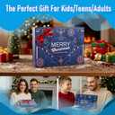 2 x Fishing Advent Calendar 2025-24 Days of Christmas Countdown Calendar with Fishing Lures Set for Fisher Adult Men Teen Boys, for Dad Men