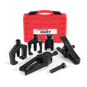 Orion Motor Tech 5in1 Ball Joint Separator, Pitman Arm Puller, Tie Rod End Tool Set for Front End Service, Splitter Removal Kit (RB06)