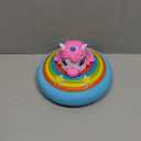 Hover Soccer Ball for Kids Indoor Toys for Girls Age 6, 7, 8, 9, 10, 11, 12 Year Old, Girl Birthday Gifts Unicorn Toys, Rechargeable Air Floating Soccer Toy with LED Lights Foam Bumper