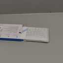 OMOTON Bluetooth Keyboard Compatible with Mac ONLY, Compact Wireless Keyboard Compatible with MacBook Pro/Air, iMac, Mac mini/Pro, Silver