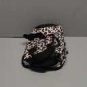 Insulated Lunch Bag for Women, Double Leakproof Lunch Box Soft Cooler Tote with 5 Pockets, 600D Oxford, EVA Lining, Adjustable Strap for Work, Picnic, Beach&Travel-Leopard Print