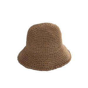 Womens Wide Brim Straw Sun Hat Foldable Floppy Crochet Beach Hat for Summer