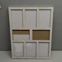 4x6 Collage Picture Frame Family Photos Display - 8 Openings Collage Picture Frame for Wall for Tabletop Stand White Picture Frames Set for Home Decor Family Gifts