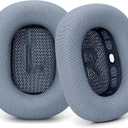 Ear Cushions Replacement for AirPods Max 2024, Ear Pads Cover for Apple Air Pods Max 2 Over-Ear Headphones with Sweatproof Protein Leather (Light Blue)