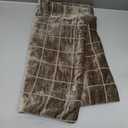 MIULEE Decorative Chenille Check Throw Pillow Covers Vintage Plaid Couch Pillows 18x18 Inch Set of 2 Neutral Boho Farmhouse Cushion Covers Modern Spring Home Decor for Sofa Bed Living Room Taupe Grey