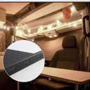 MELIPRON Van Headliner Shelf for Ford Transit 20152025 Mid & High Roof, Overhead Storage Shelf with Modular Mounting Slots, 55 lbs Capacity, No-Drill Installation for Organized Van Storage