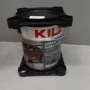 KILZ 1-Part Epoxy Acrylic Concrete and Garage Floor Paint, Interior/Exterior, Satin, Silver Gray, 1 Gallon