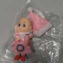 WULEEUPER Tiny Baby Elf Dolls | Christmas Miniature Elf Decoration | Newborn Gift | Baby Grow Girl and Boy Dolls (Pink Dress)