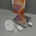 COSMIRROR Lighted Makeup Vanity Mirror with 10X Magnifying Mirror, 21 LED Lighted Mirror with Touch Sensor Dimming, 180°Adjustable Rotation, Dual Power Supply, Portable Cosmetic Mirror (White)