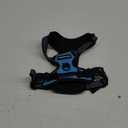 rabbitgoo Dog Harness No Pull with 2 Leash Clips, Adjustable Soft Padded, Reflective Oxford No Choke Pet Vest with Easy Control Handle for Small Dogs, Blue, S