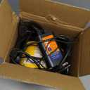 Greenhouse Heater with Thermostat, Outdoor Heaters for Patio, 3 Modes for PTC Ceramic Fast Heating, Overheat Protection, IPX4 Waterproof for Greenhouse, Grow Tents, Patio, Black-Yellow