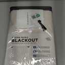 100% Blackout Shield Blackout Curtains for Bedroom 84 Inches Long, Back Tab/Rod Pocket Living Room Drapes, Thermal Insulated Blackout Curtains 2 Panels Set, 50" W x 84" L, Cream