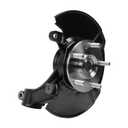 Steering Knuckle Wheel Bearing Hub Assembly Front Right Passenger Side Compatible with 2016-2021 Honda Civic L4 1.5L, 2020-2021 Civic Sport L4 2.0L, Replace 51211TBCA01 686-430