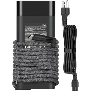 110W USB-C Laptop Charger Compatible with HP ZBook Firefly 16 G9 G10 EliteBook 865 G9 860 G10 Dragonfly Pro Chromebook14 Ceramic White HP Elite Dragonfly G3 Series G3 Notebook PC AC Adapter