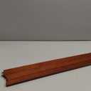 Adesso Floor Lamp with Walnut Tripod Base and White Linen Lampshade  Lamp for Bedroom, Living Room, and House Dcor, 63 x 20 (Brown and Beige)