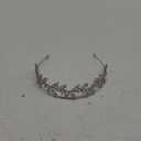 Jorsnovs Fashion Bridal Headpieces for Wedding Bride Hair Accessories Cubic Zirconia Headbands for Women CZ Birthday Gifts